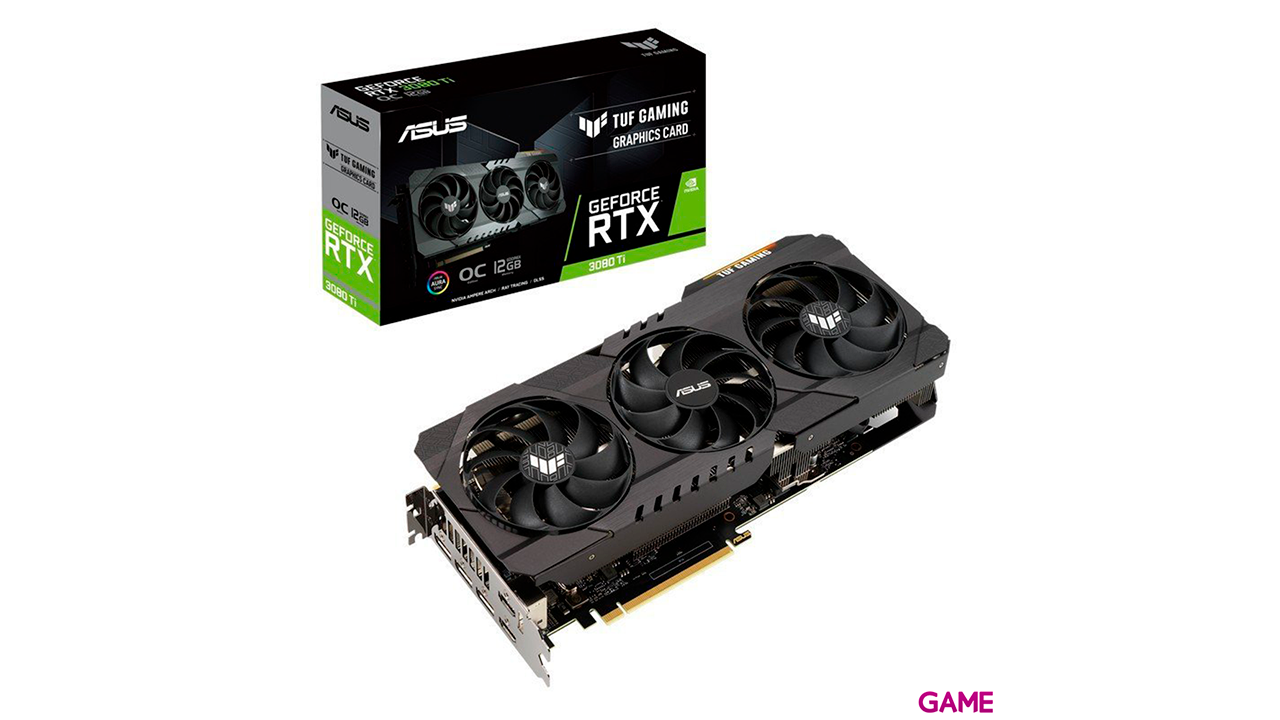 ASUS TUF Gaming TUF Geforce RTX3080TI-O12G-GAMING - Tarjeta Grafica Gaming-1