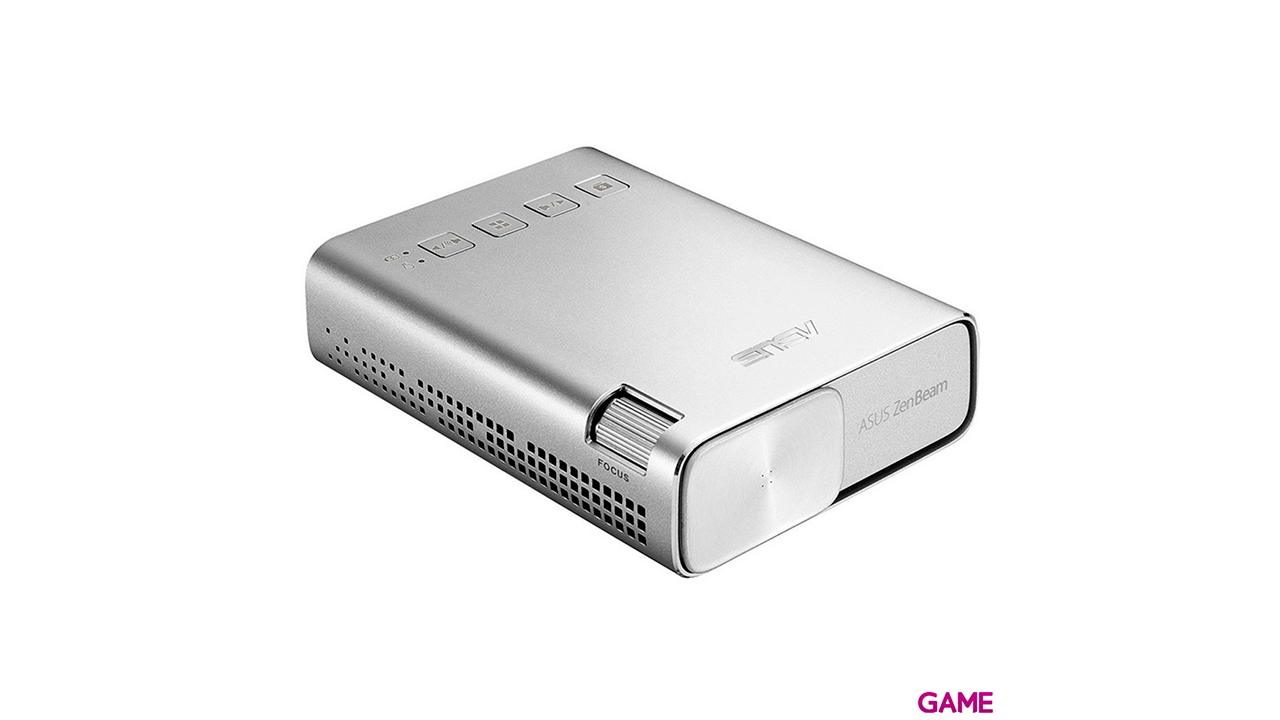 ASUS ZenBeam E1 150 lúmenes ANSI DLP WVGA (854x480) Plata - Proyector-3