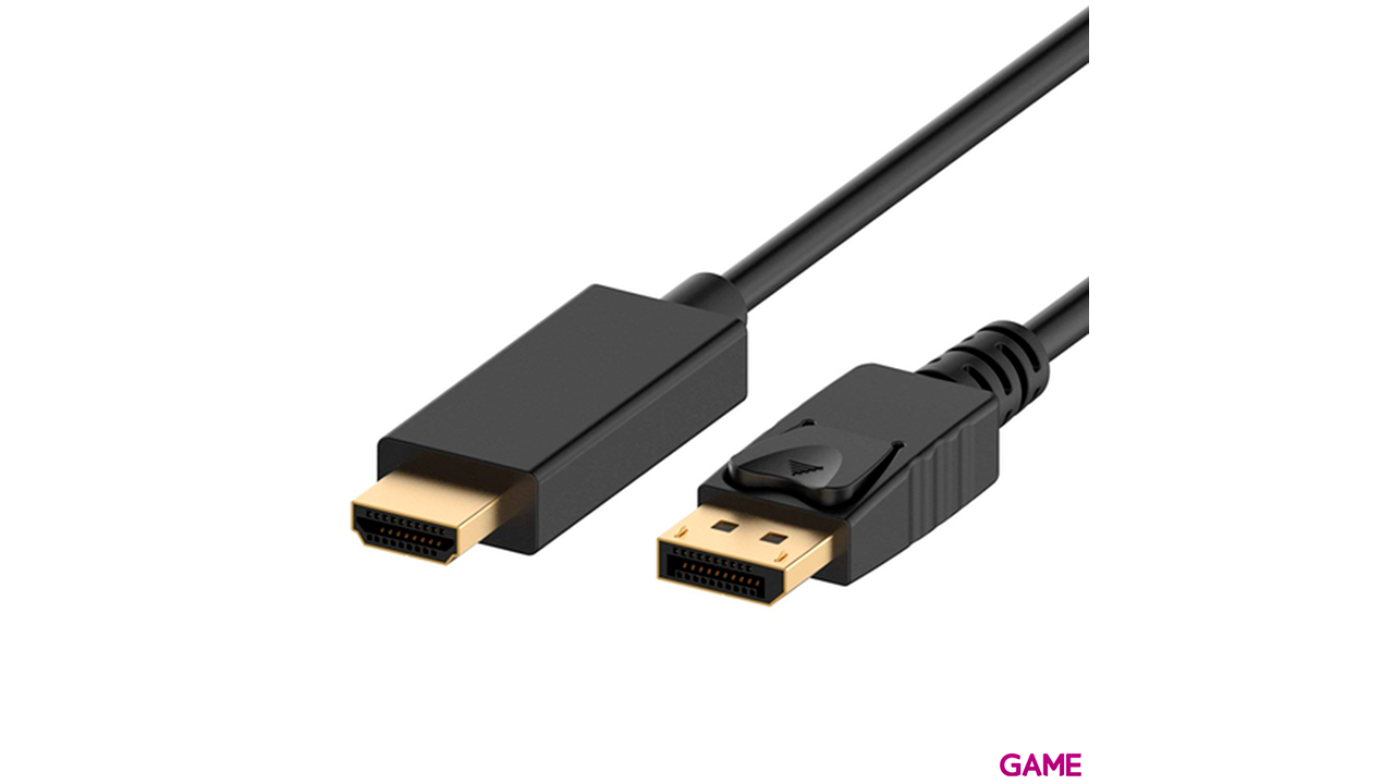 Ewent EC1430 DisplayPort a HDMI tipo A (Estándar) Negro - Cable Video-0