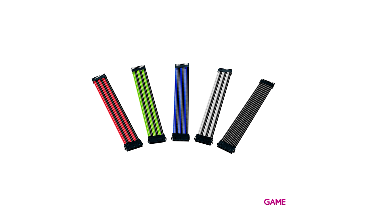 CoolerMaster Kit Extension Blanco Negro - Cable-1