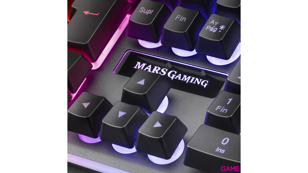 Mars Gaming MCPEXES Teclado+Ratón+Auriculares RGB+Alfombrilla RGB - Combo-2