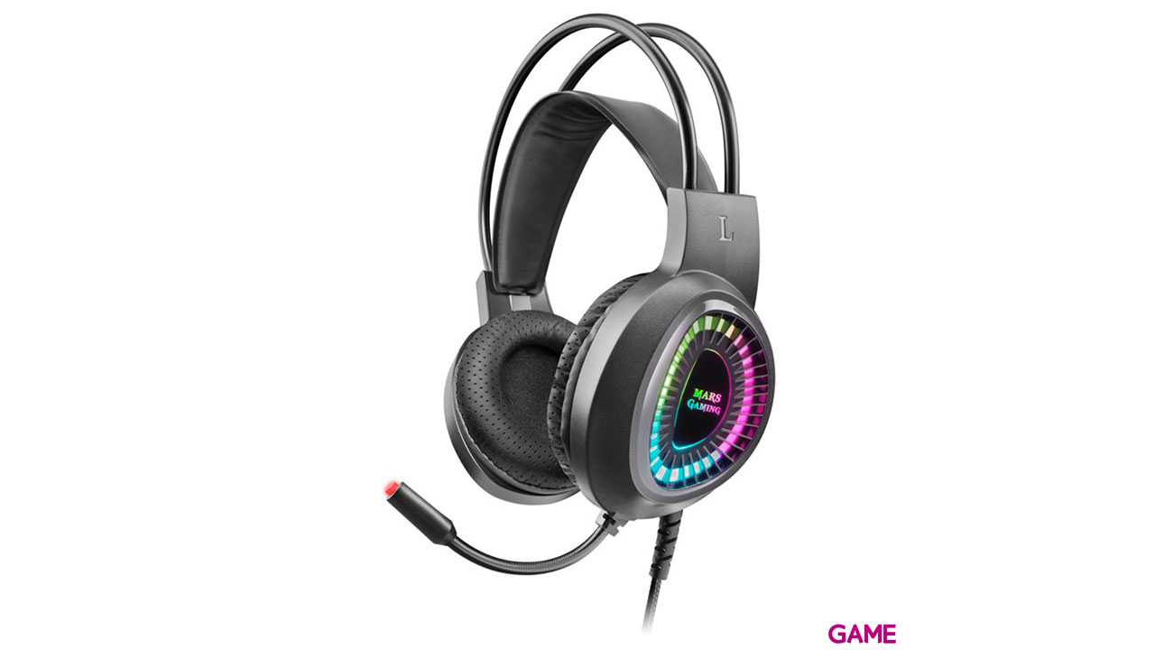 Mars Gaming MCPEXES Teclado+Ratón+Auriculares RGB+Alfombrilla RGB - Combo-4