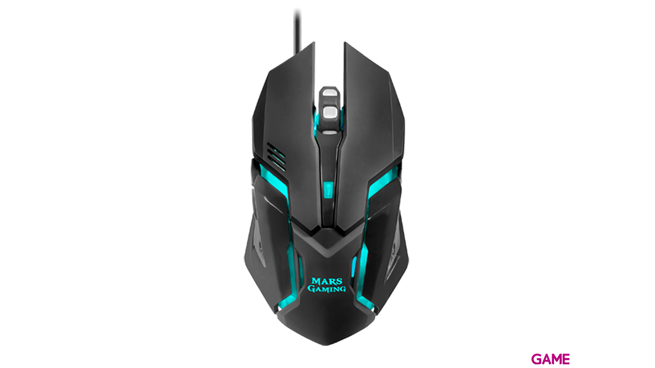 Mars Gaming MCPRGB2 Teclado USB Ratón Alfombrilla y Cascos - Combo-4