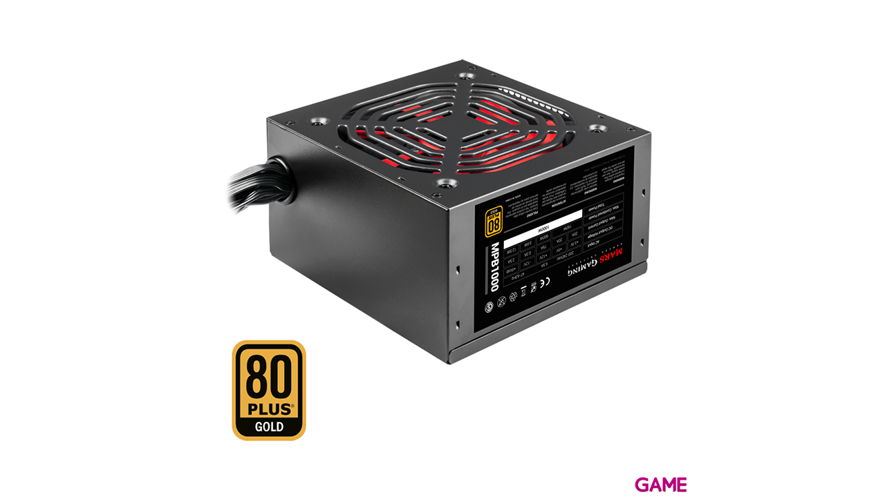 Mars Gaming MPB1000 1000W 80+ Gold ATX - Fuente Alimentacion-1