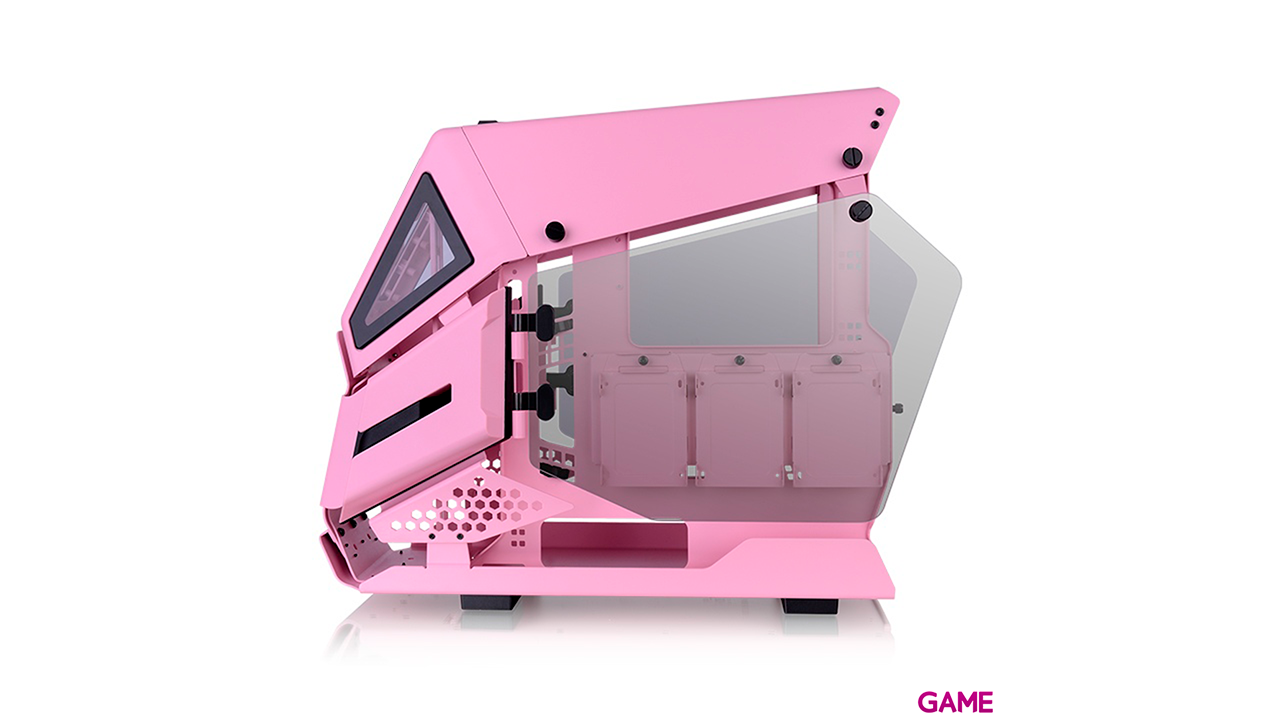 ThermalTake AH T200 Micro Atx Rosa - Caja Ordenador-0