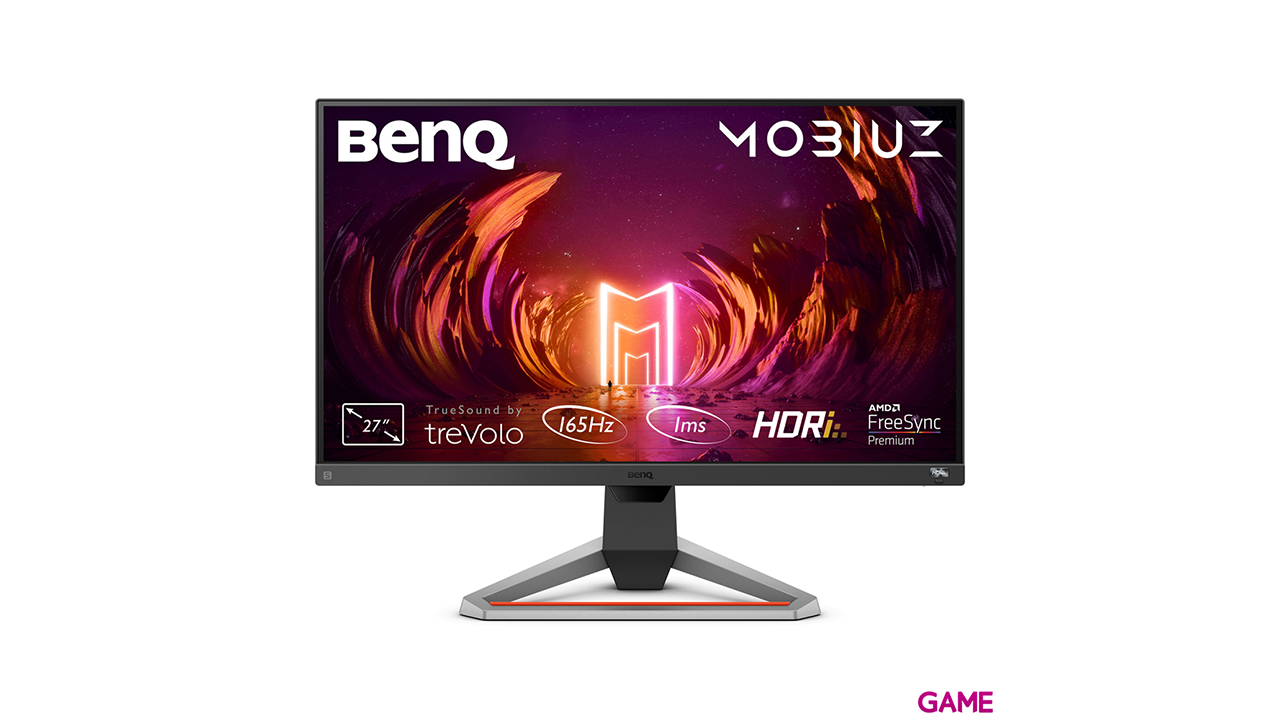 Benq Mobiuz EX2710S 27” IPS Full HD 165Hz HDRi  1ms con Altavoces compatible con PS5/Xbox x - Monitor Gaming-0