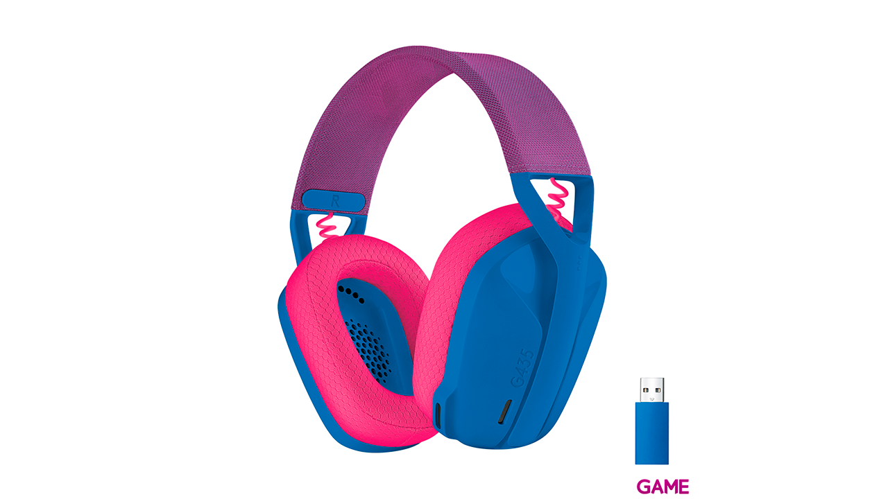 Logitech G435 Lightspeed wireless azul - Auriculares Gaming-0