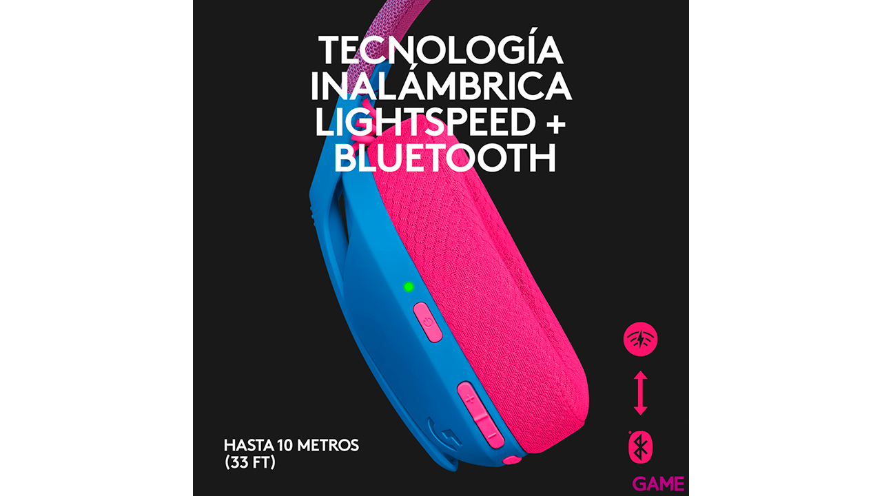 Logitech G435 Lightspeed wireless azul - Auriculares Gaming-1