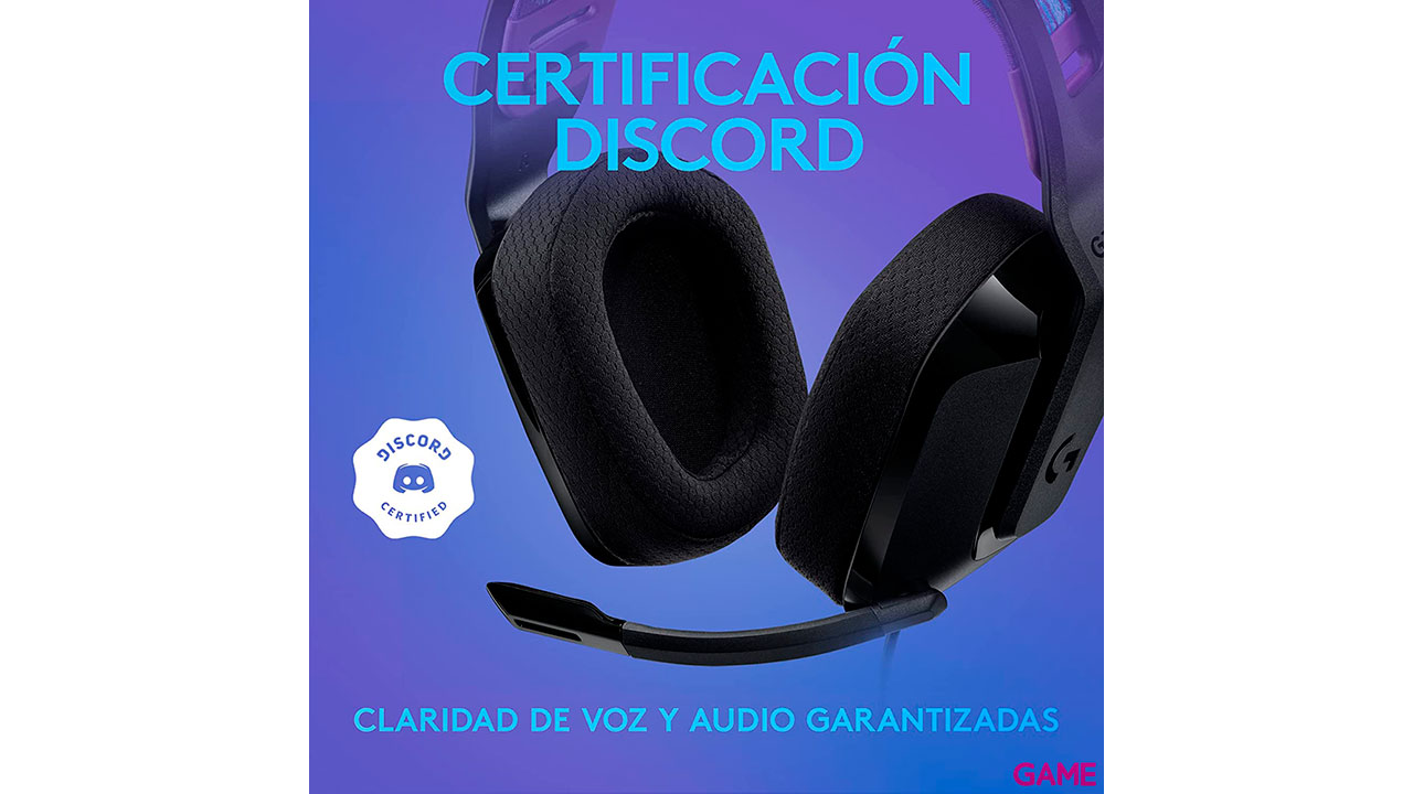Logitech G335 - 3,5mm - Negro - PC-PS4-PS5-XBOX-SWITCH-MOVIL-Auriculares Gaming-10