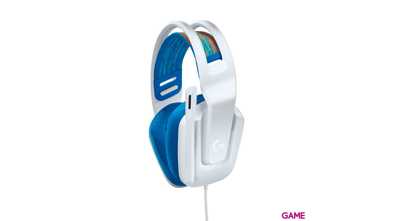 Logitech G335 - 3,5mm - Blanco - PC-PS4-PS5-XBOX-SWITCH-MOVIL-Auriculares Gaming-2
