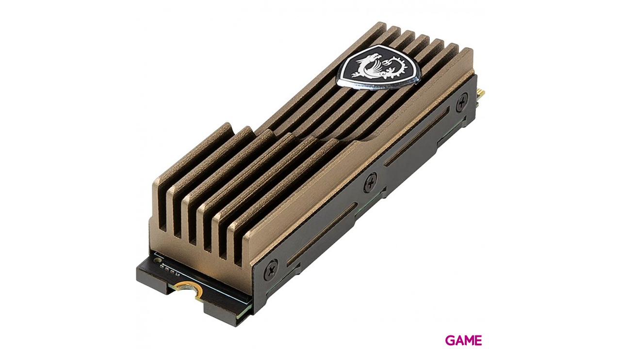 MSI Spatium M480 M2 SSD 2TB PCIE4  - Con Disipador - Disco Duro-0