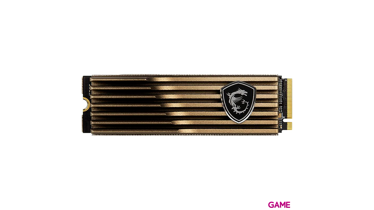 MSI Spatium M480 M2 SSD 2TB PCIE4  - Con Disipador - Disco Duro-1