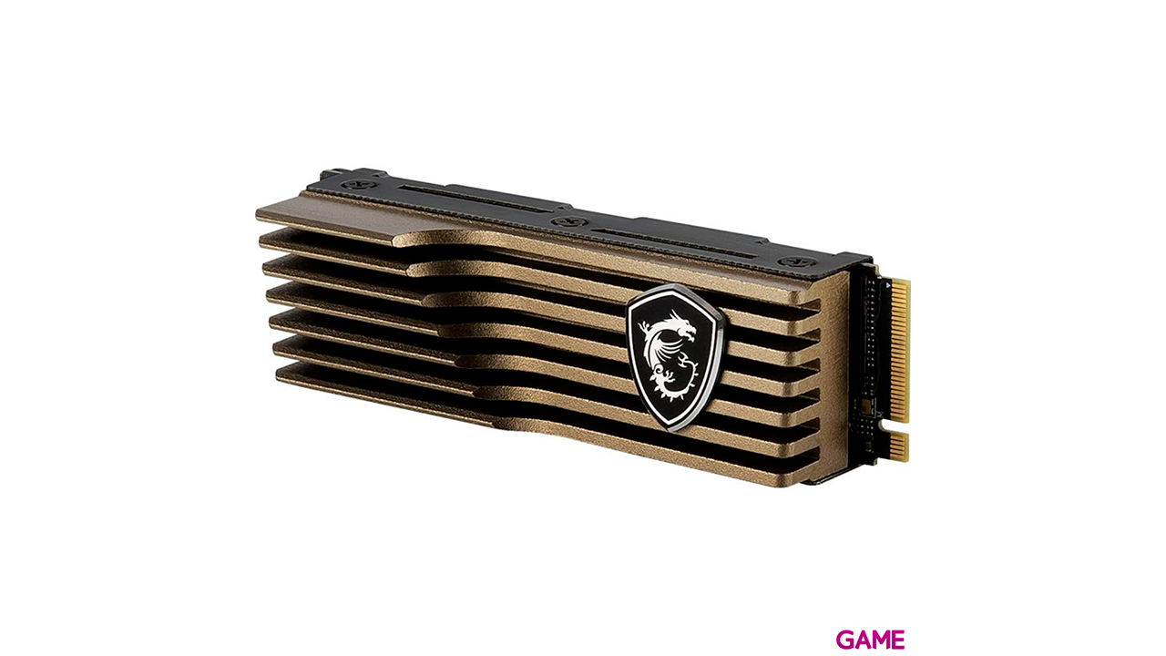 MSI Spatium M480 M2 SSD 2TB PCIE4  - Con Disipador - Disco Duro-2