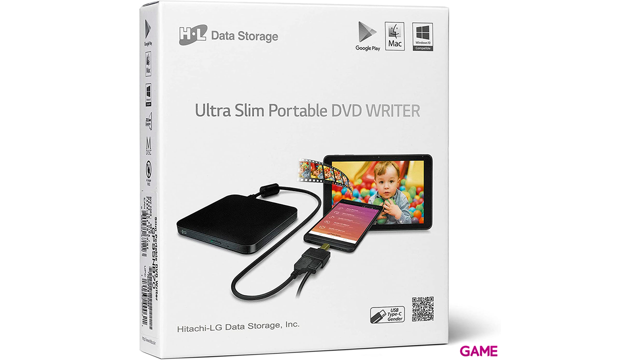 LG GP95NB70 unidad de disco óptico DVD Super Multi Negro-1