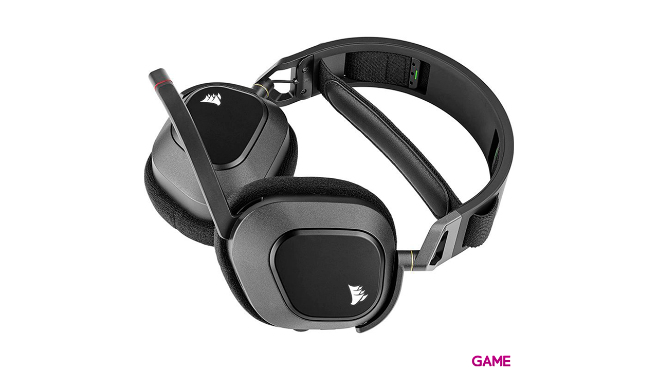 Corsair HS80 - RGB - Wireless - Negro - PC (Dolby Atmos)- PS4 - PS5 (Audio 3D) -  Auriculares Gaming-4