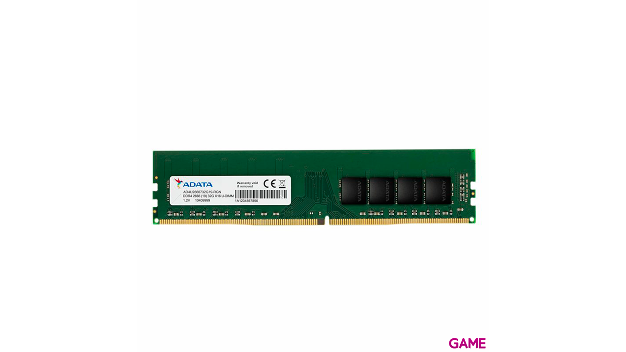 Adata AD4U266616G19-RGN 16GB 1x16GB DDR4 2666 MHz - Memoria RAM-0