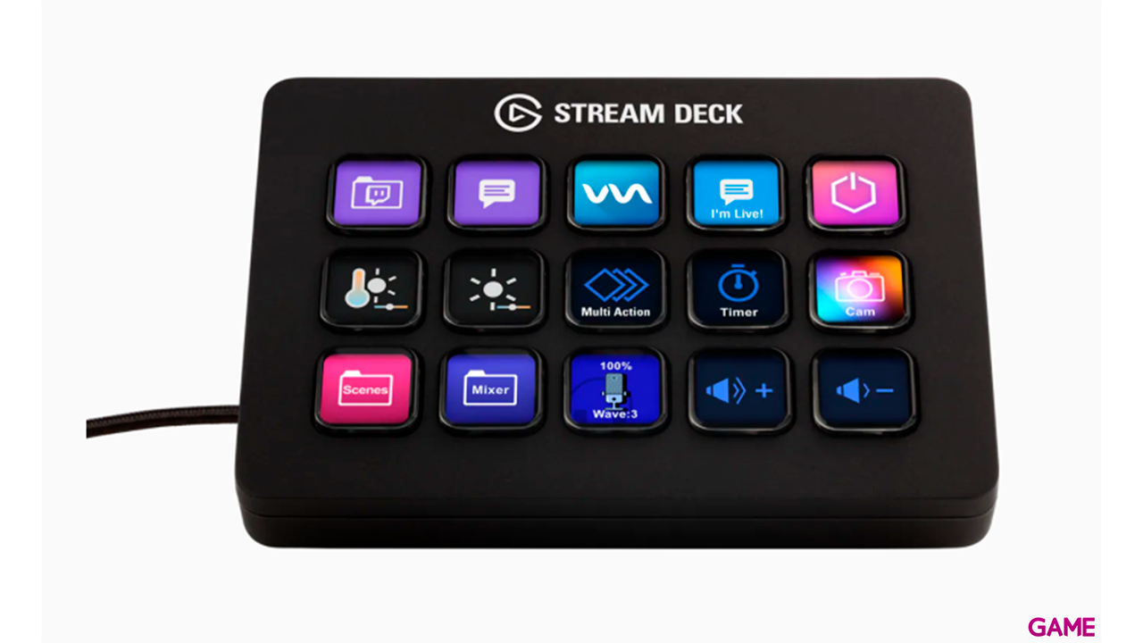 Elgato Stream Deck MK2 Negro 15 botones - Consola Streaming-2