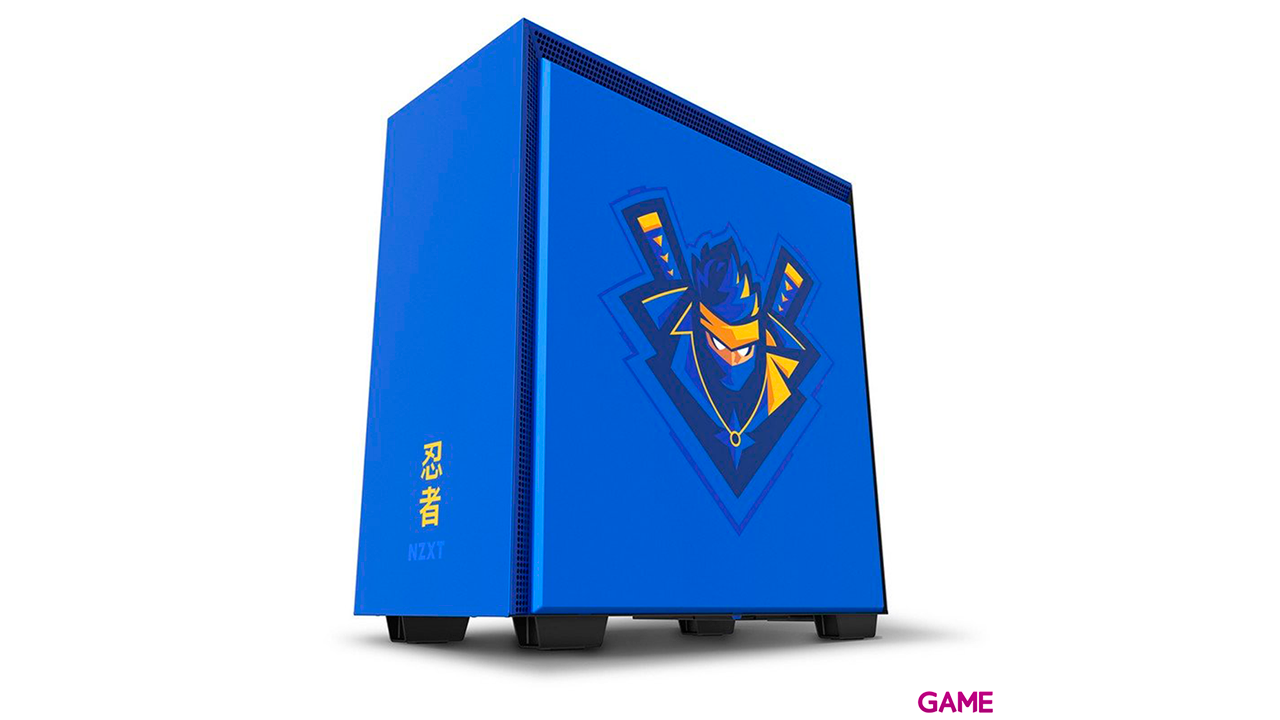 NZXT H700i Ninja Midi Tower Negro Azul - Caja Ordenador-3