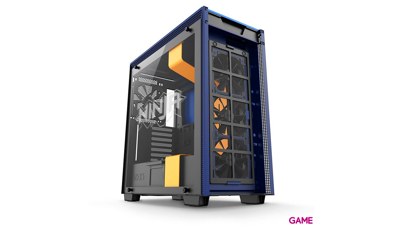 NZXT H700i Ninja Midi Tower Negro Azul - Caja Ordenador-5