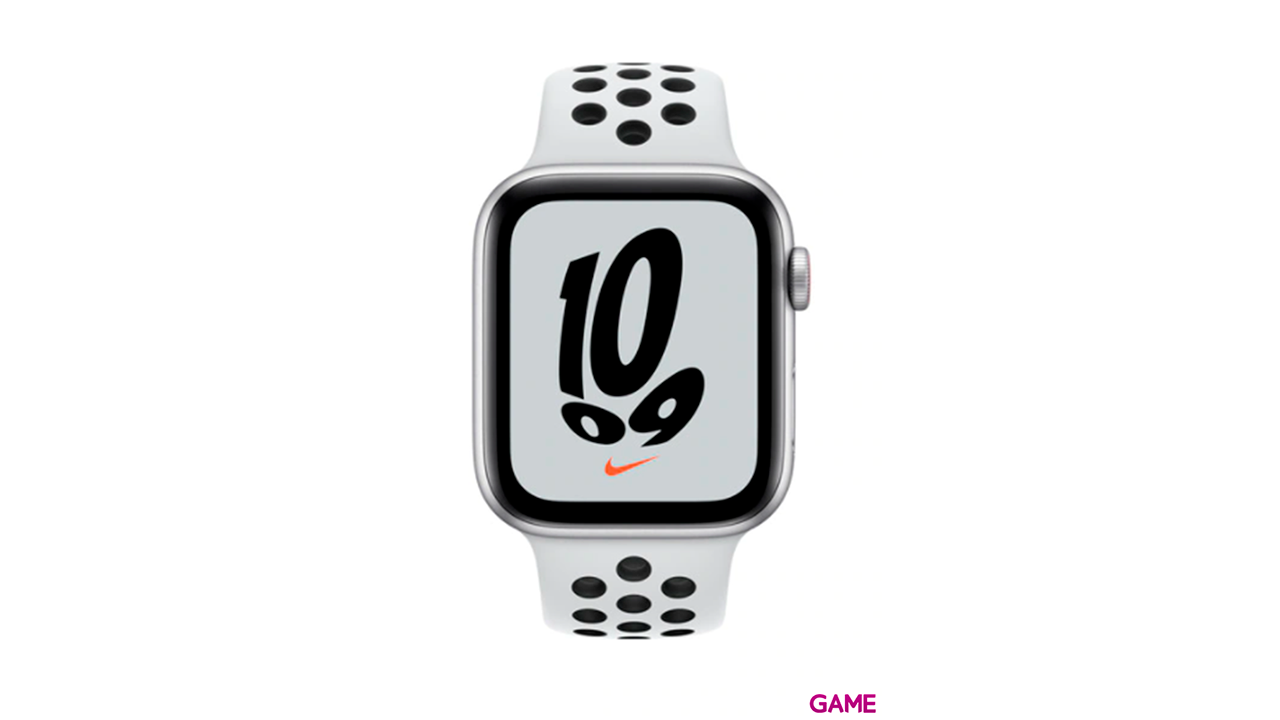 Apple Watch SE Nike 44mm OLED GPS Plata - Reloj Inteligente-1