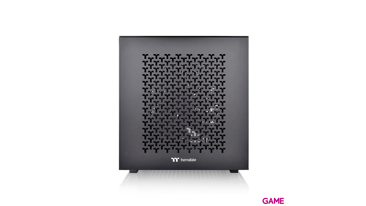 ThermalTake Divider 200 TG Air Torre MicroATX Negra - Caja Ordenador-1