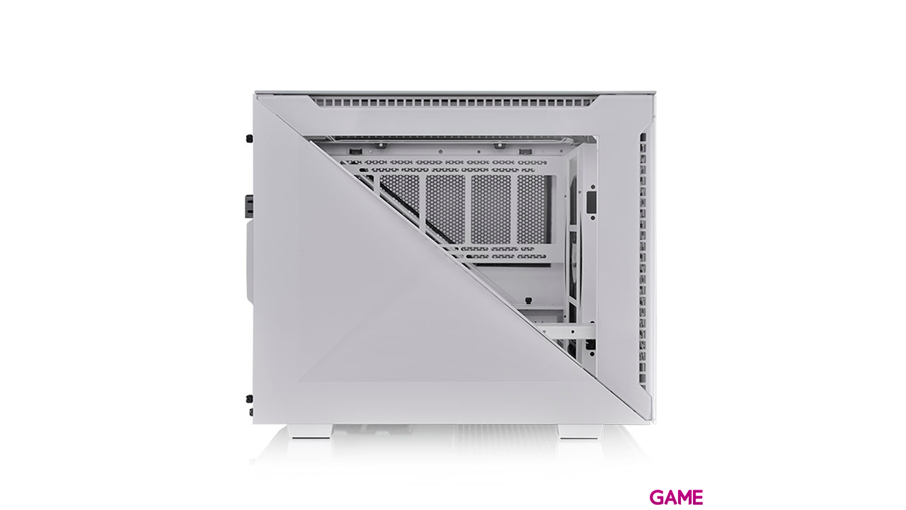 ThermalTake Divider 200 TG Air Torre MicroATX Snow - Caja Ordenador-3