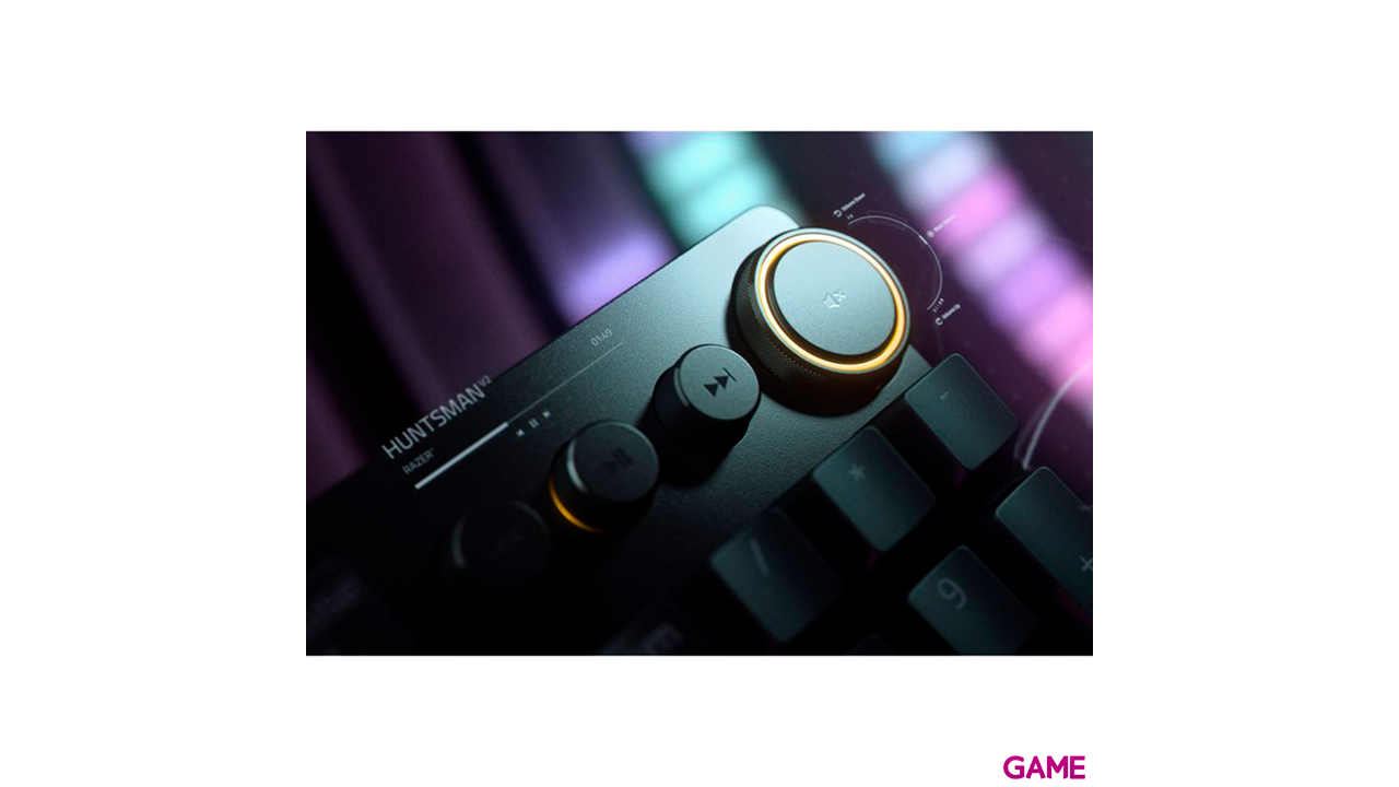 Razer Huntsman v2 Purple Switch - Teclado Gaming-4