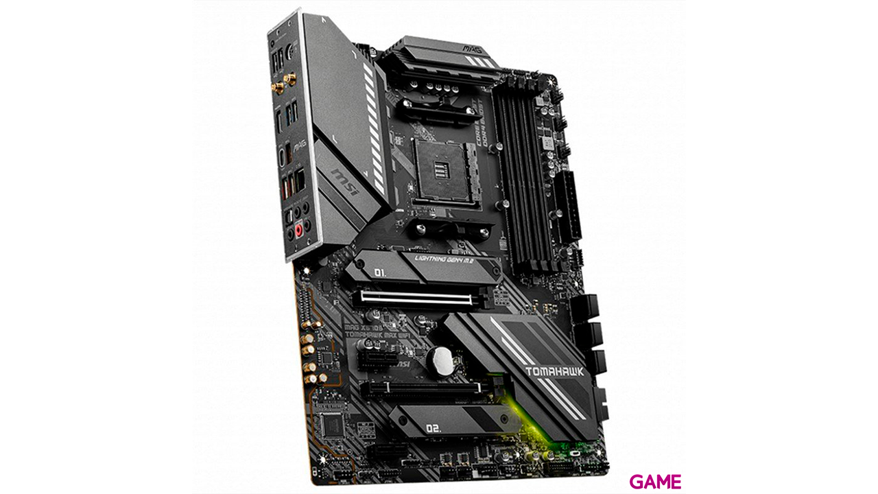 MSI MAG X570S Tomahawk Max Wifi AMD X570 Zocalo AM4 ATX Gaming - Placa Base-3