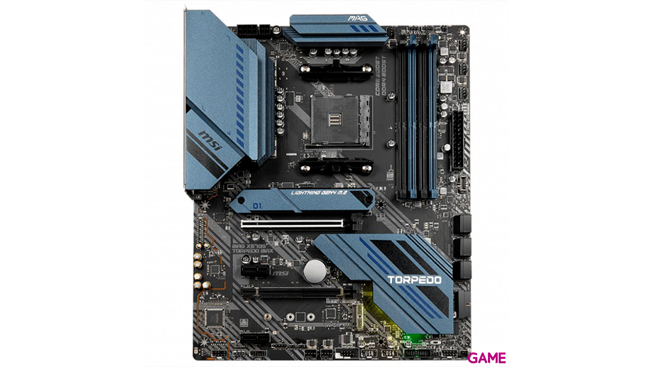 MSI MAG X570S Torpedo Max AMD X570 Zocalo AM4 ATX Gaming - Placa Base-0