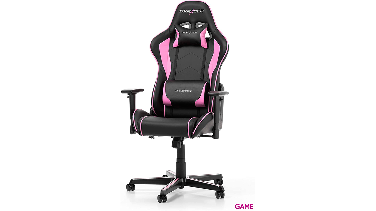 DxRacer Serie Formula Negro Rosa - Silla Gaming-2