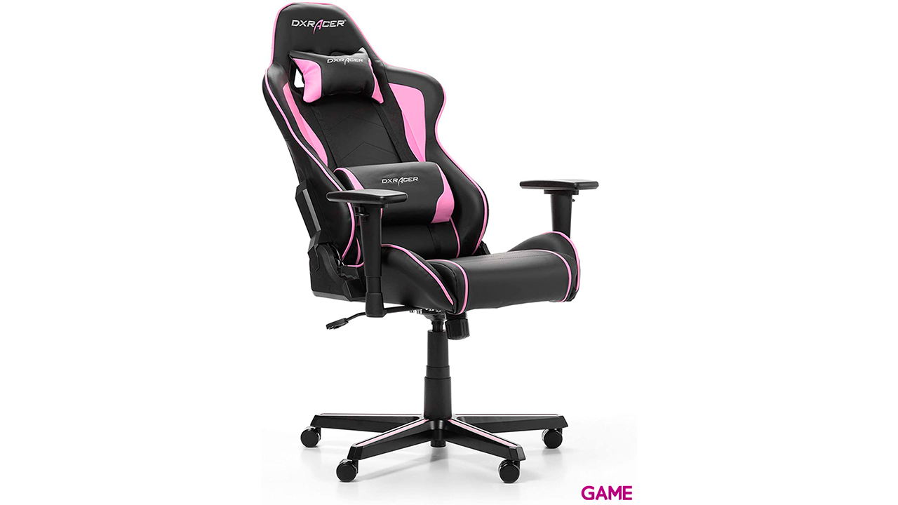 DxRacer Serie Formula Negro Rosa - Silla Gaming-3