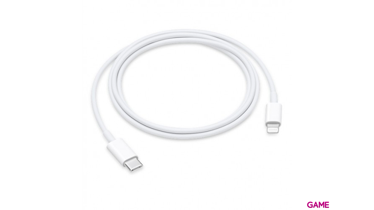 Apple Lightning 1m Blanco - Cable-0