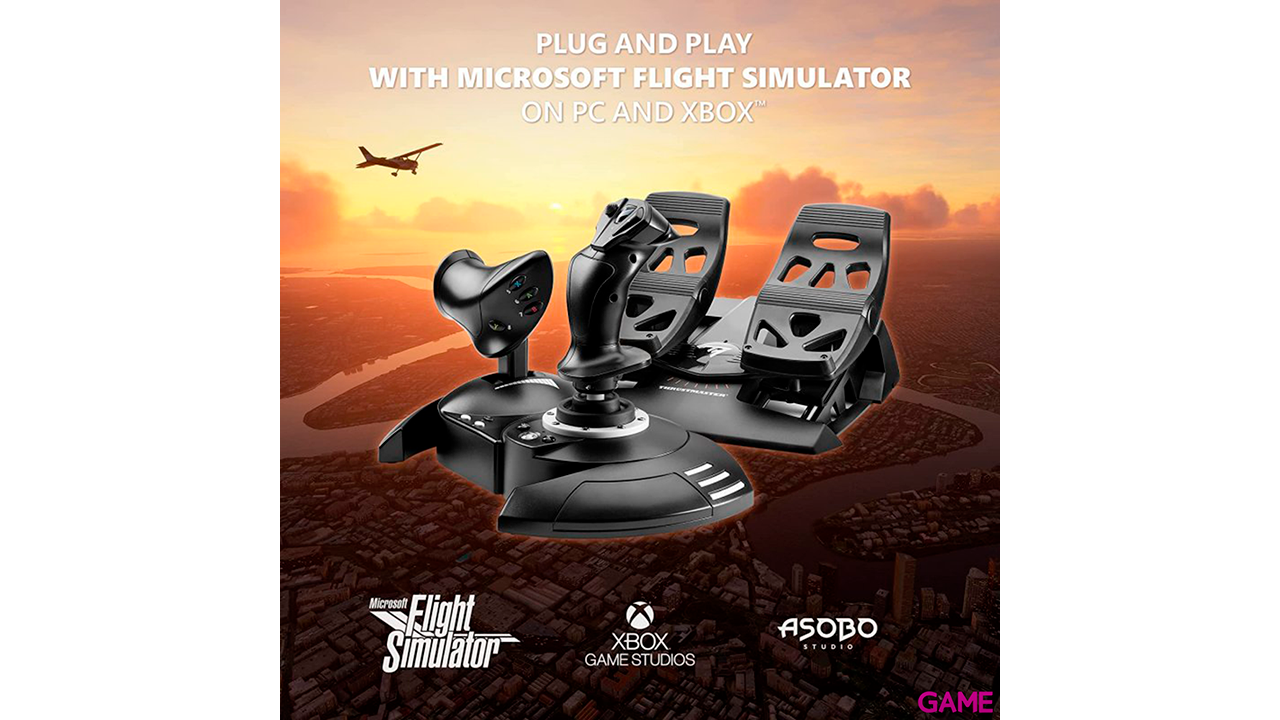 Thrustmaster T.Flight Full Kit X Joystick y Pedales Xbox One - Xbox S - PC - Pack-1