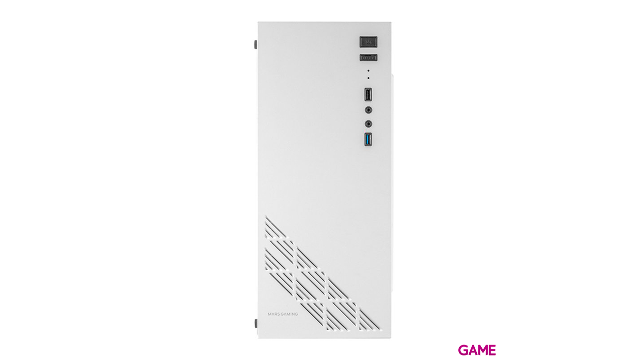 Mars Gaming MC100W ATX FRGB Convect-Cool Blanco - Caja Ordenador-1