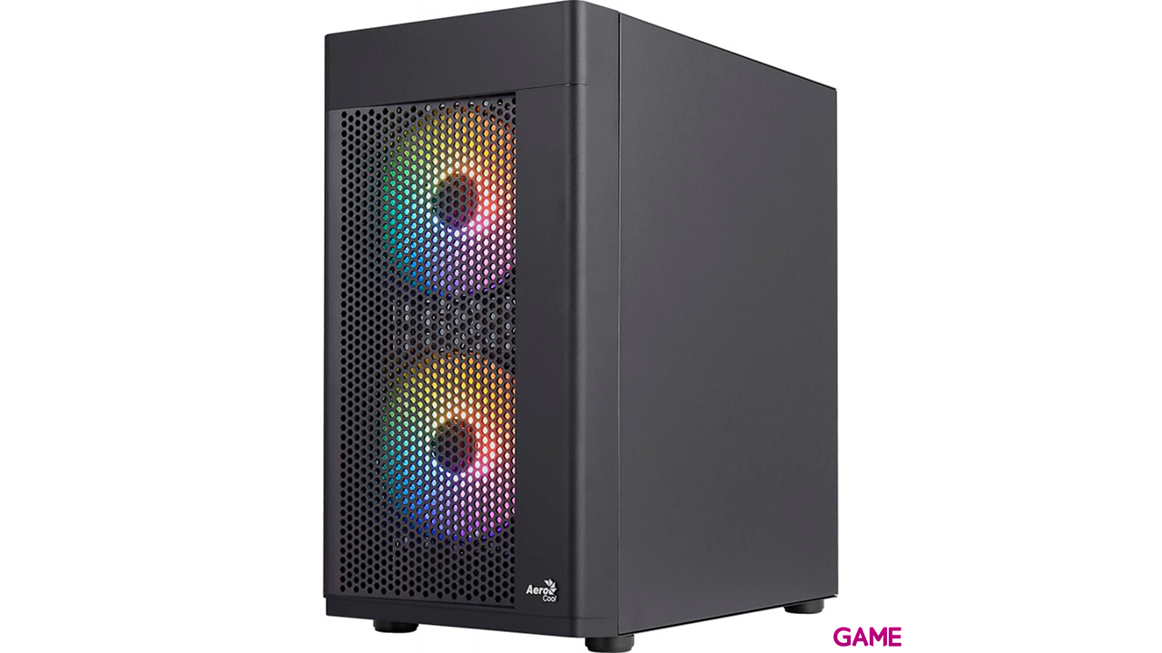 Aerocool Hexform V2 Micro ATX FRGB Negro - Caja Ordenador-2