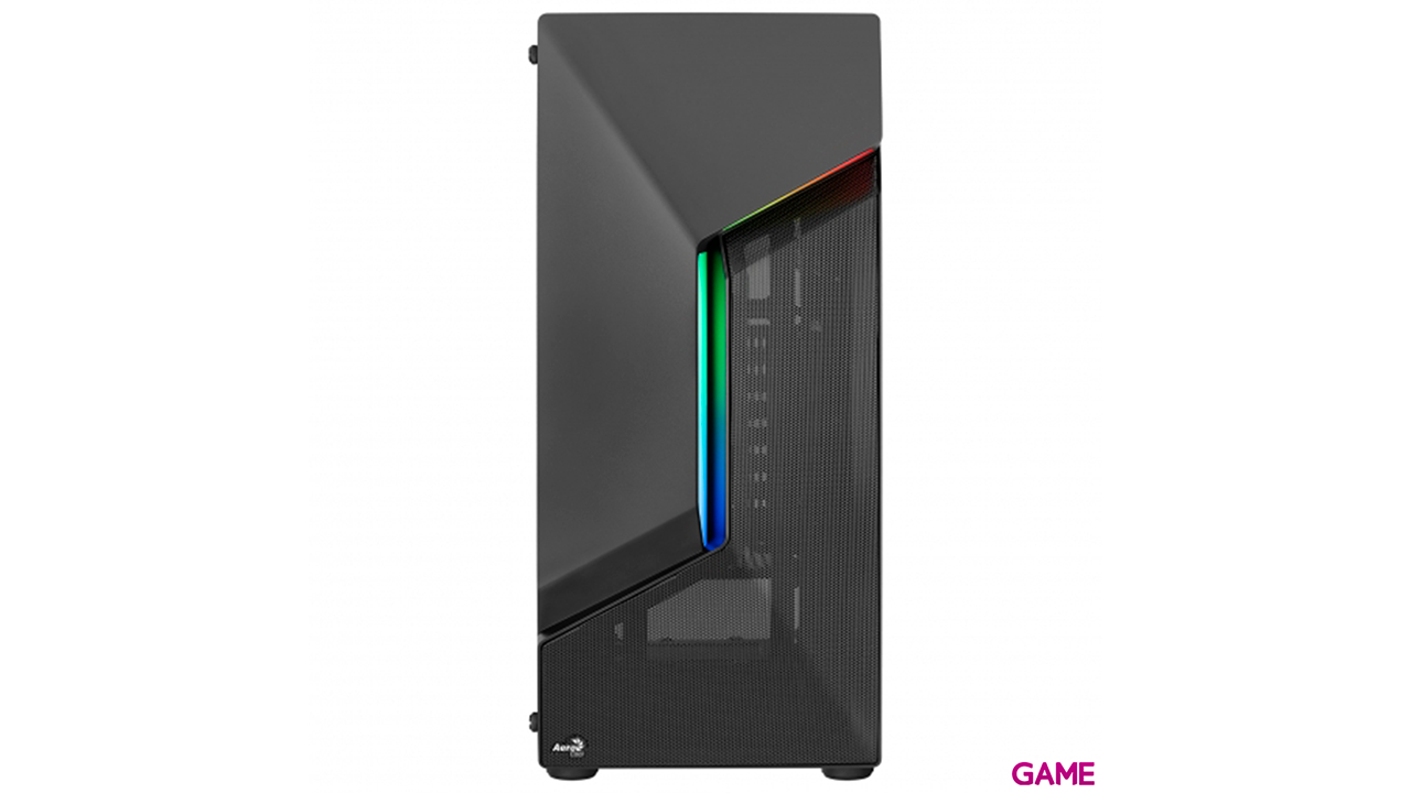 Aerocool Scape V1 ATX Cristal Templado RGB Negro  - Caja Ordenador-1