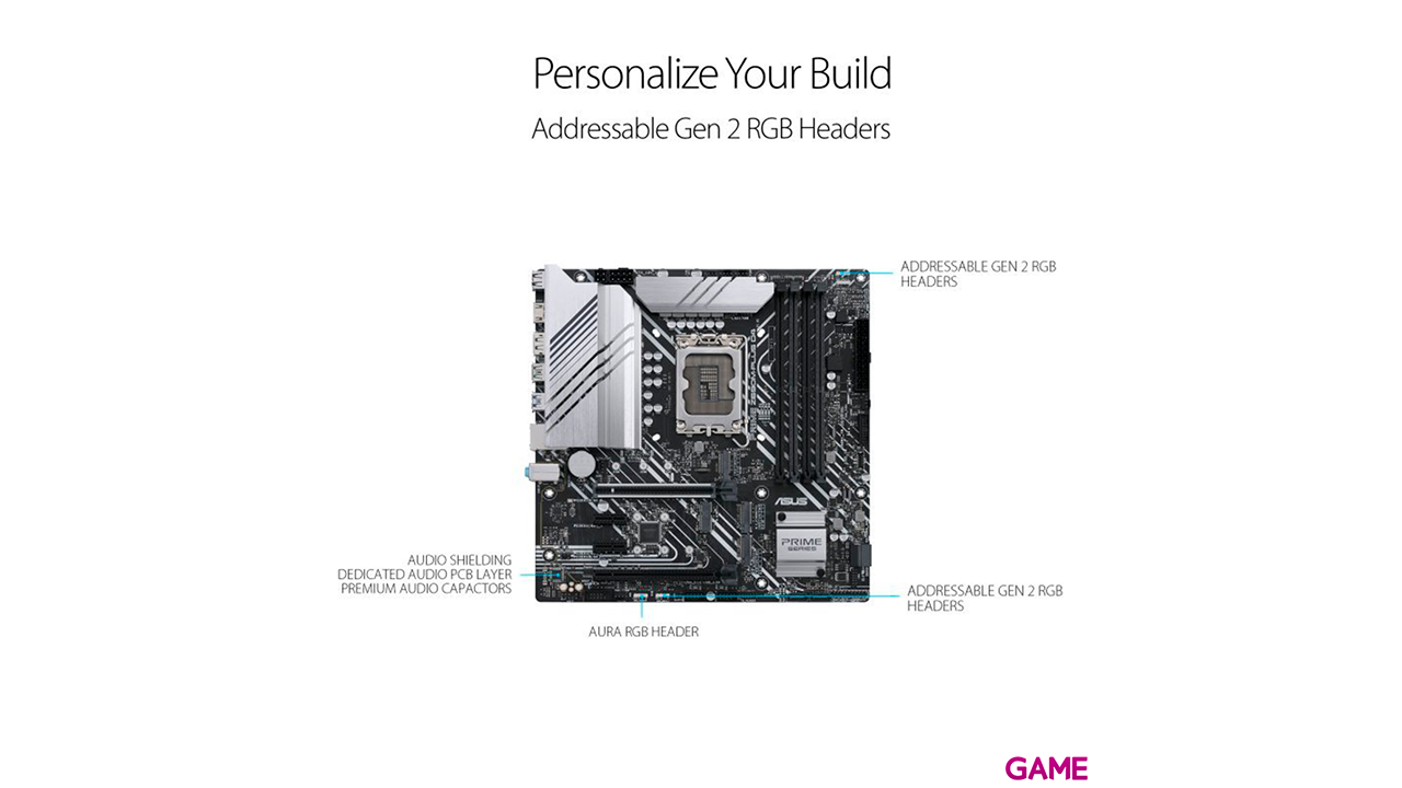 ASUS Prime Z690M-PLUS D4 Intel Z690 LGA 1700 micro ATX - Placa Base-3