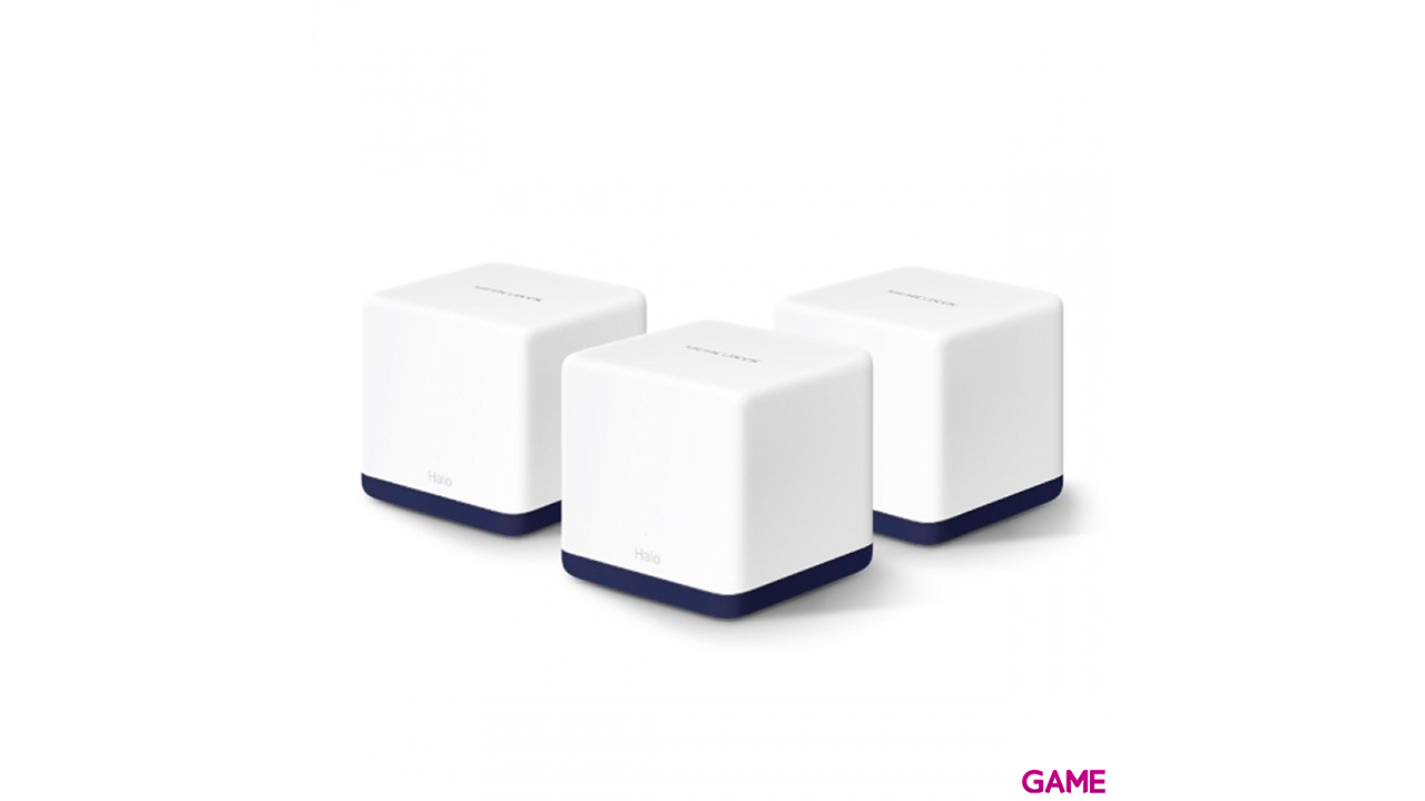 Mercusys Halo H50G(3-pack) Doble banda (2,4 GHz / 5 GHz) Wi-Fi 5 (802.11ac) Blanco Interno-0