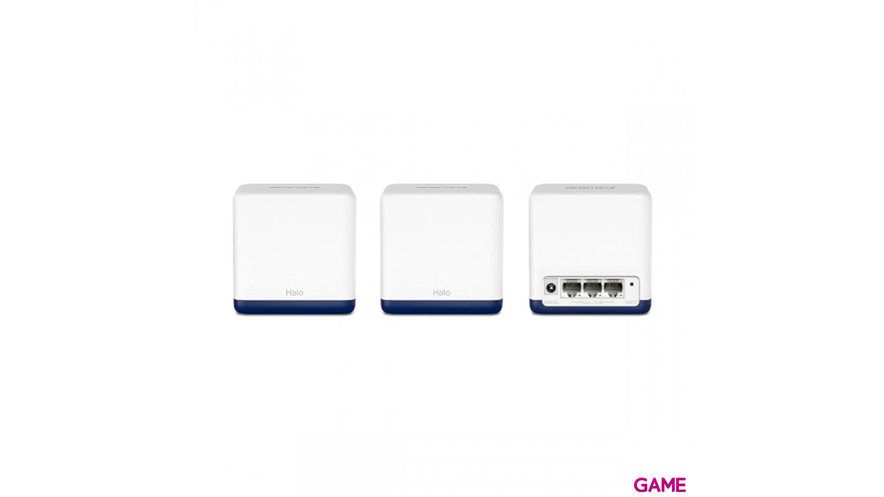 Mercusys Halo H50G(3-pack) Doble banda (2,4 GHz / 5 GHz) Wi-Fi 5 (802.11ac) Blanco Interno-1