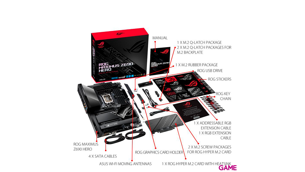 ASUS ROG Maximus Z690 Hero Intel Z690 LGA 1700 ATX - Placa Base Gaming-2