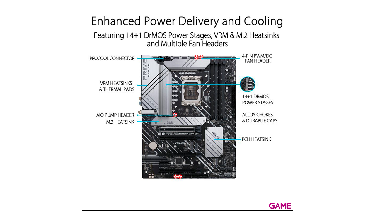 ASUS 1700 Prime Z690-P WIFI D4 - Placa Base-4