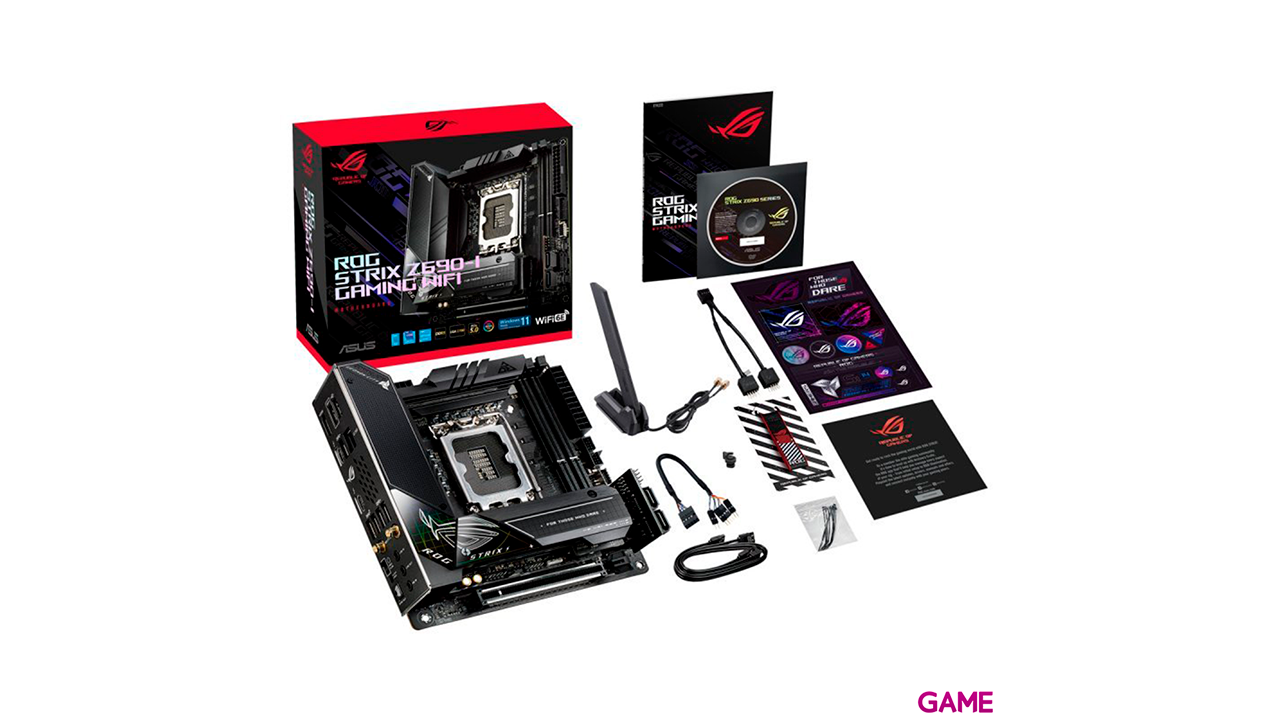 ASUS ROG Strix Z690-I GAMING WIFI Intel Z690 LGA 1700 mini ITX - Placa Base-5