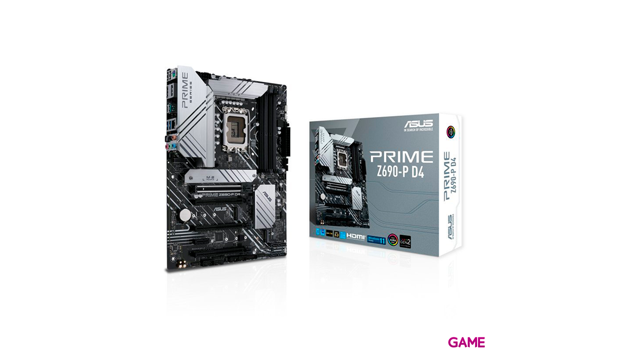 ASUS Prime Z690-P D4 Intel Z690 LGA 1700 ATX - Placa Base-0