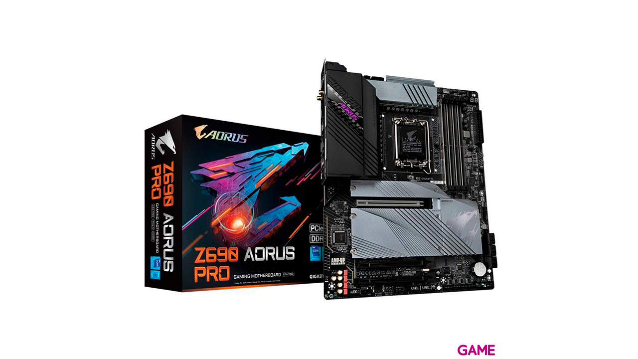 Gigabyte Aourus Pro 1700 Z690 10 - Placa Base-0