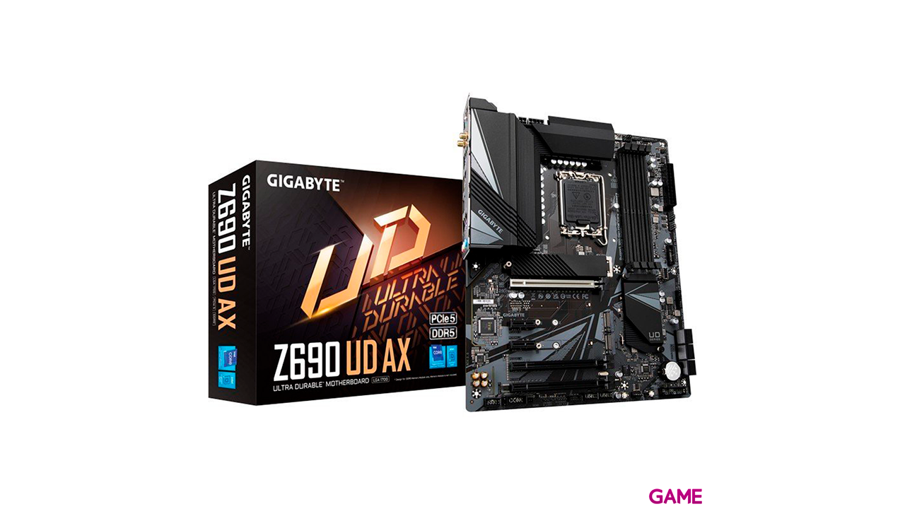 Gigabyte 1700 Z690 UD AX 10 - Placa Base-0