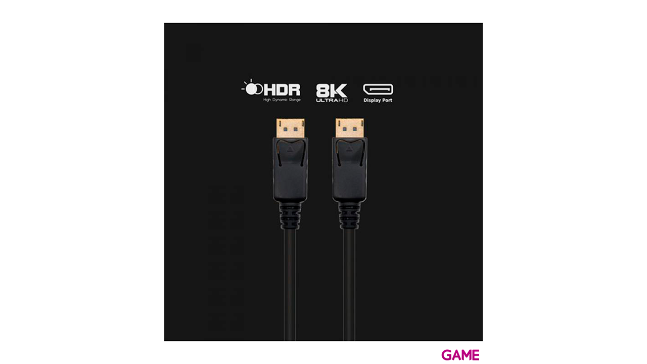 Ewent EC1406 DisplayPort 2 m Negro - Cable-0