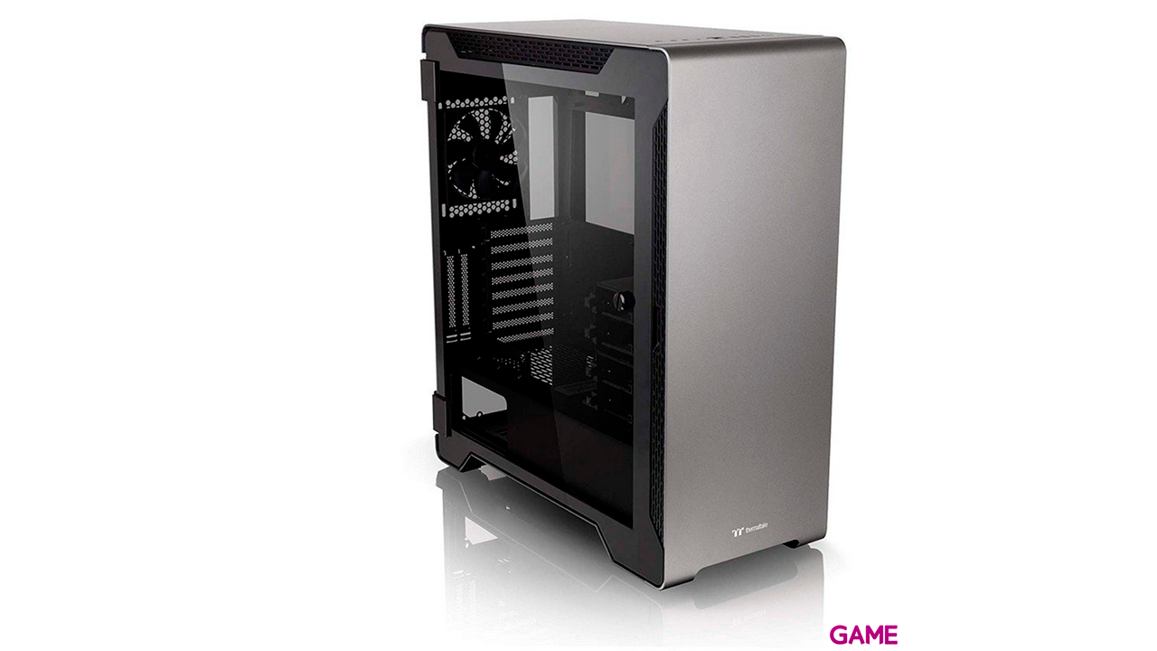 Thermaltake A500 Midi Tower Negro Gris - Caja Ordenador-0