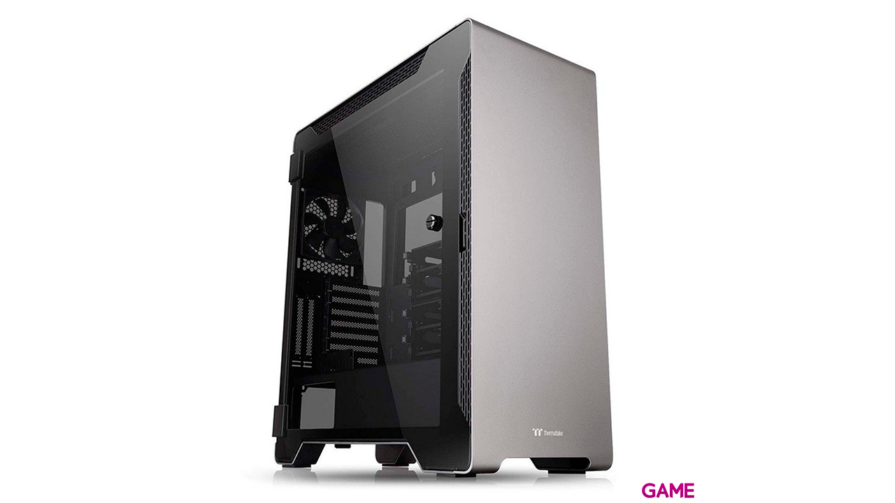 Thermaltake A500 Midi Tower Negro Gris - Caja Ordenador-1