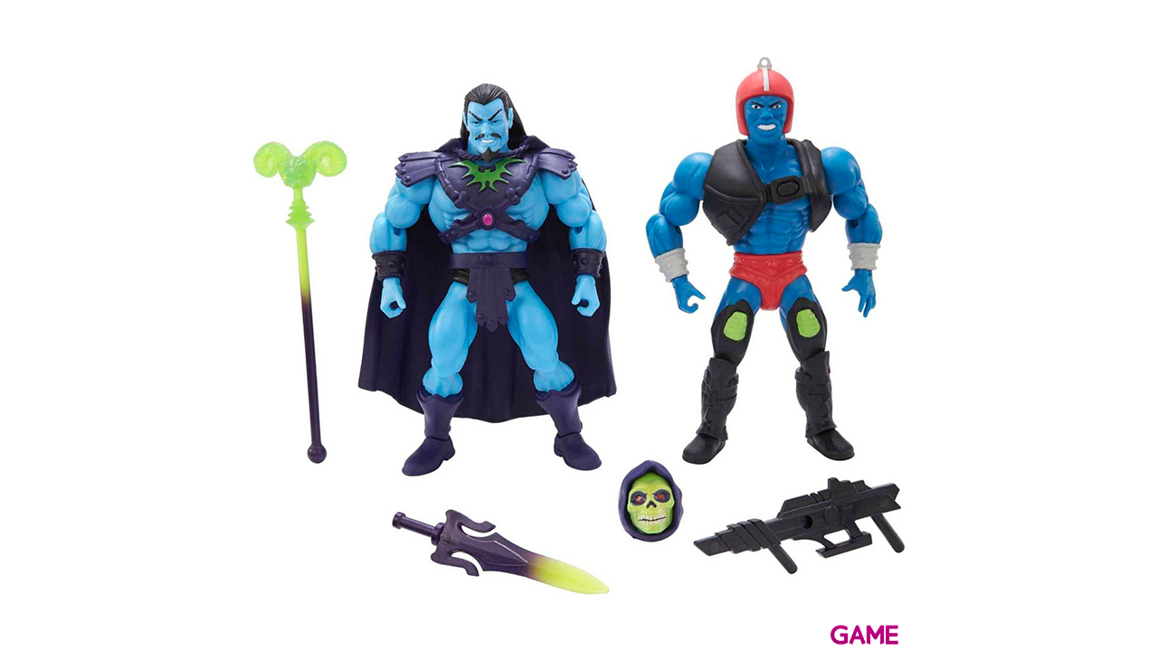 Pack 2 figuras Keldor and Kronis Rise of Evil Masters of the Universe 14cm-1