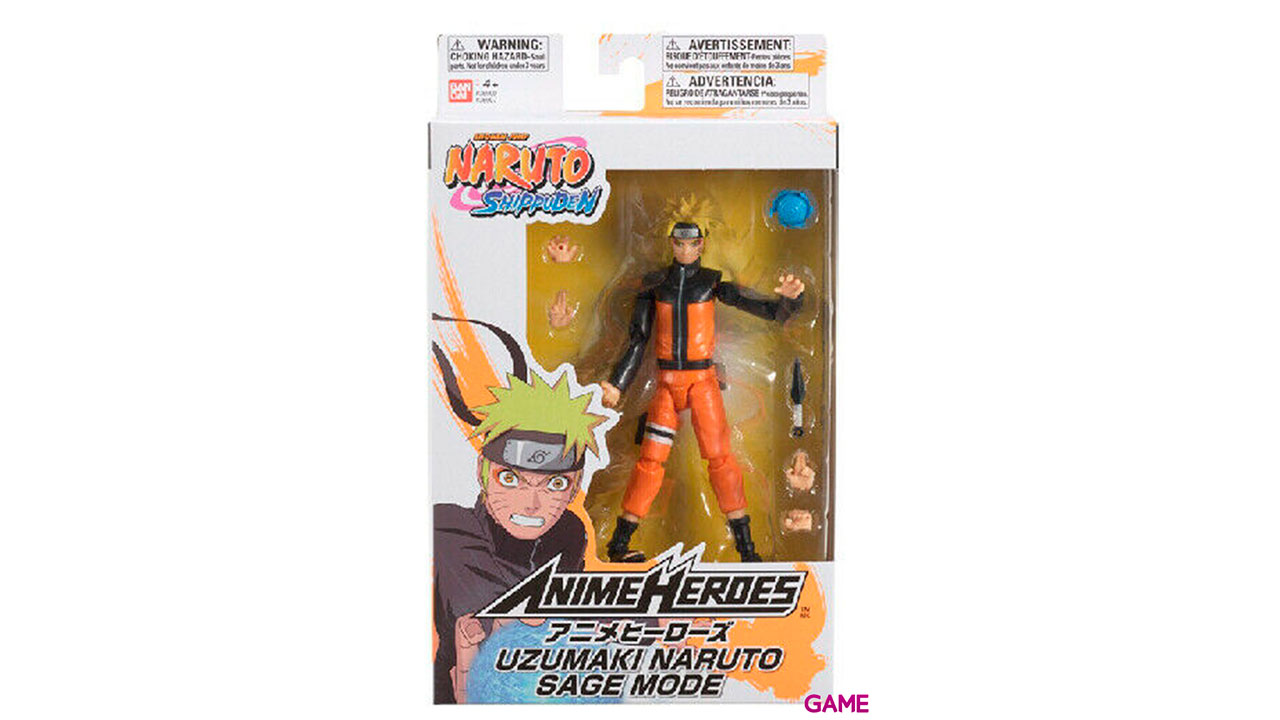 Figura Naruto Uzamaki Saga Mode: Naruto Shippuden 15cm-0